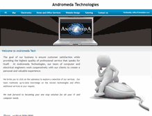 Tablet Screenshot of andromeda-tech.com